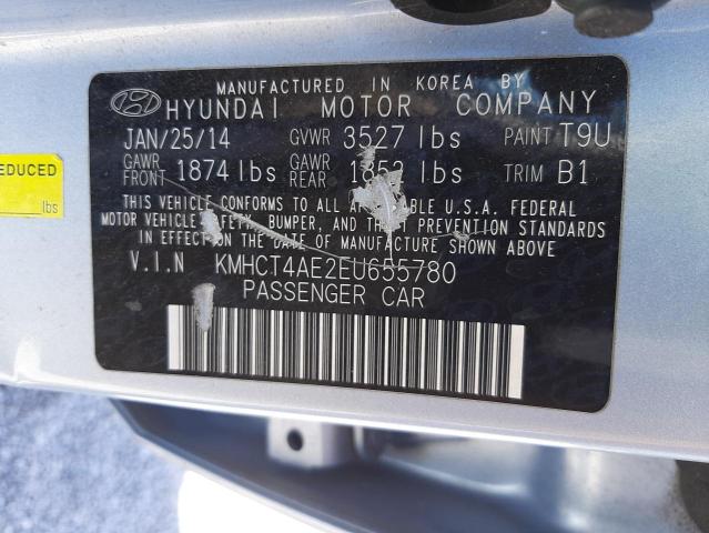 Photo 10 from auction – 2014 HYUNDAI ACCENT GLS with VIN KMHCT4AE2EU655780