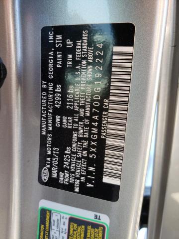 Photo 10 from auction – 2013 KIA OPTIMA LX with VIN 5XXGM4A70DG192224