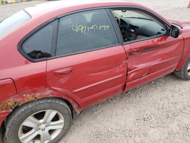 Photo 9 from auction – 2005 SUBARU LEGACY OUT with VIN 4S4BL84C854208769