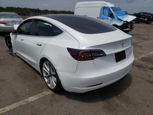 Photo 3 from auction – 2020 TESLA MODEL 3 with VIN 5YJ3E1EB0LF719849