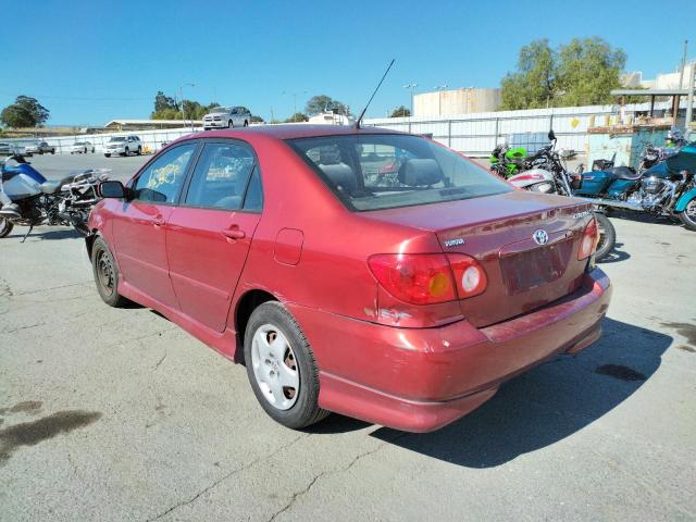 Photo 3 from auction – 2004 TOYOTA COROLLA CE with VIN 1NXBR32E64Z300581