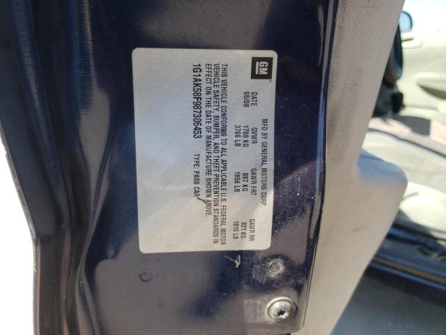 Photo 10 from auction – 2008 CHEVROLET COBALT LS with VIN 1G1AK58F987306453