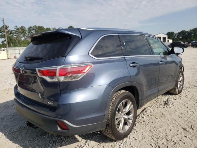 Photo 4 from auction – 2014 TOYOTA HIGHLANDER with VIN 5TDKKRFH2ES009405