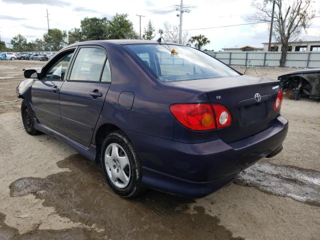 Photo 3 from auction – 2004 TOYOTA COROLLA CE with VIN 2T1BR32E34C263247