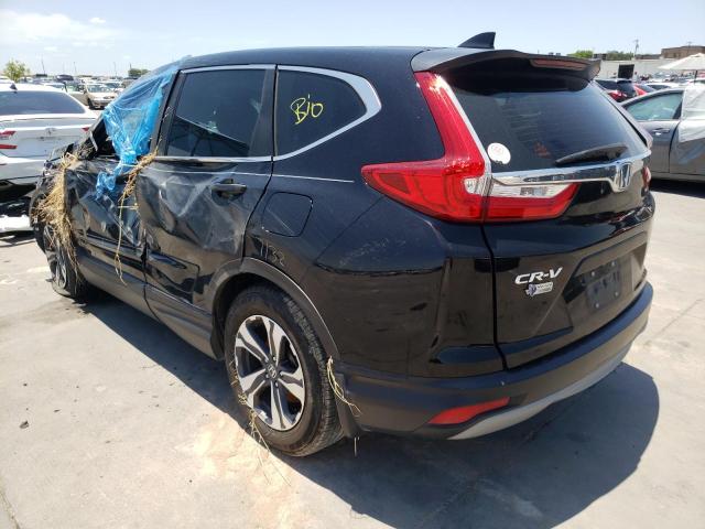 Photo 3 from auction – 2017 HONDA CR-V LX with VIN 7FARW5H37HE007000