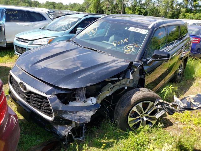 Photo 2 from auction – 2022 TOYOTA HIGHLANDER with VIN 5TDGZRBH7NS195577