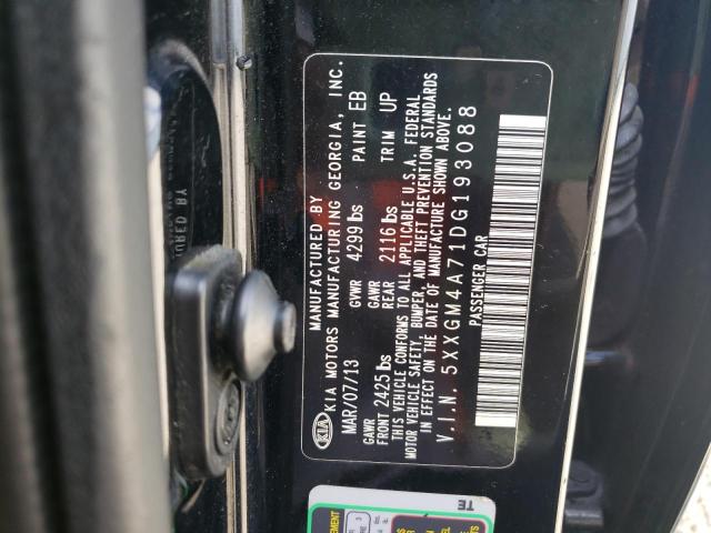 Photo 10 from auction – 2013 KIA OPTIMA LX with VIN 5XXGM4A71DG193088