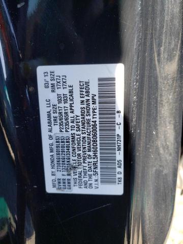 Photo 10 from auction – 2013 HONDA ODYSSEY EX with VIN 5FNRL5H60DB060064