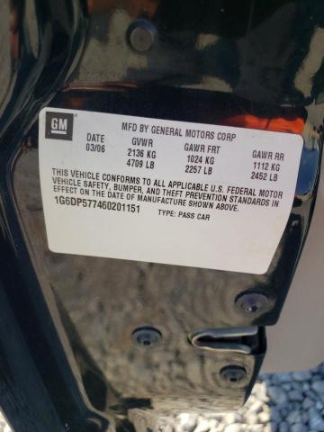 Photo 10 from auction – 2006 CADILLAC CTS HI FEA with VIN 1G6DP577460201151