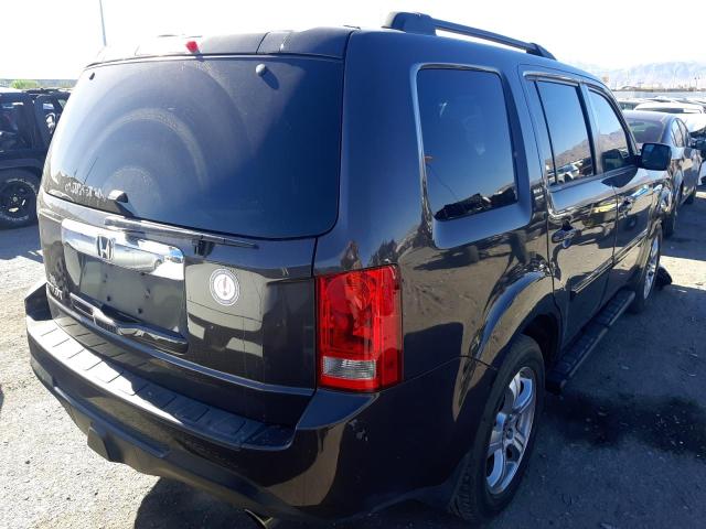 Photo 4 from auction – 2012 HONDA PILOT EXL with VIN 5FNYF3H63CB022656