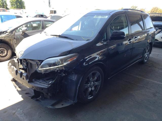 Photo 2 from auction – 2017 TOYOTA SIENNA SE with VIN 5TDXZ3DC1HS839948