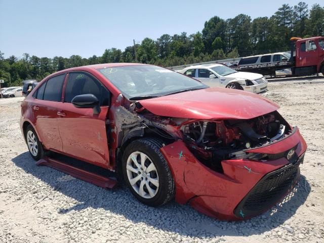 TOYOTA COROLLA LE 2021 with VIN JTDEPMAE9MJ140163 - Photo from auction