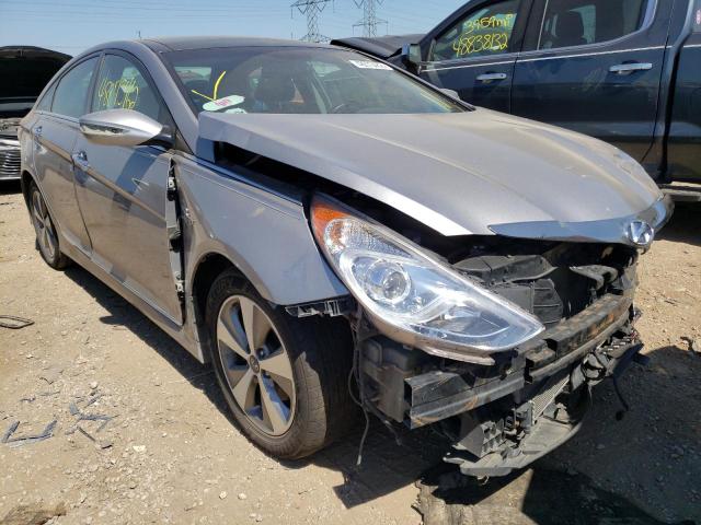 HYUNDAI SONATA HYB 2012 with VIN KMHEC4A47CA054637 - Photo from auction