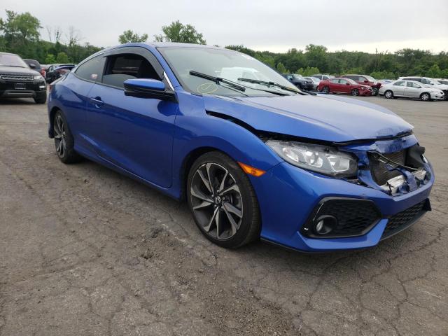 HONDA CIVIC SI 2018 with VIN 2HGFC3A50JH752096 - Photo from auction