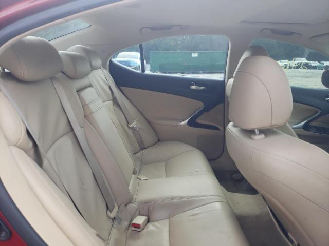 Photo 6 from auction – 2007 LEXUS IS 250 with VIN JTHBK262572030938