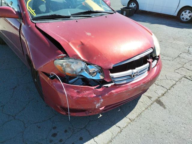 Photo 9 from auction – 2004 TOYOTA COROLLA CE with VIN 1NXBR32E64Z300581
