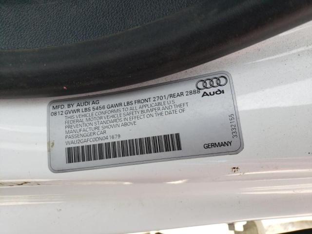 Photo 10 from auction – 2013 AUDI A7 PRESTIG with VIN WAU2GAFC0DN041679