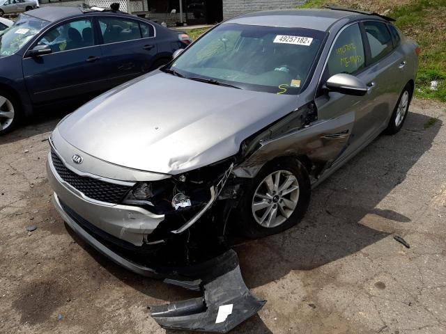 Photo 2 from auction – 2016 KIA OPTIMA LX with VIN 5XXGT4L37GG025571