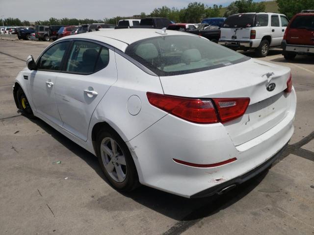 Photo 3 from auction – 2015 KIA OPTIMA LX with VIN 5XXGM4A70FG502343