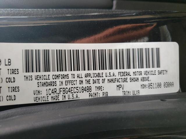 Photo 10 from auction – 2014 JEEP GRAND CHER with VIN 1C4RJFBG4EC518488