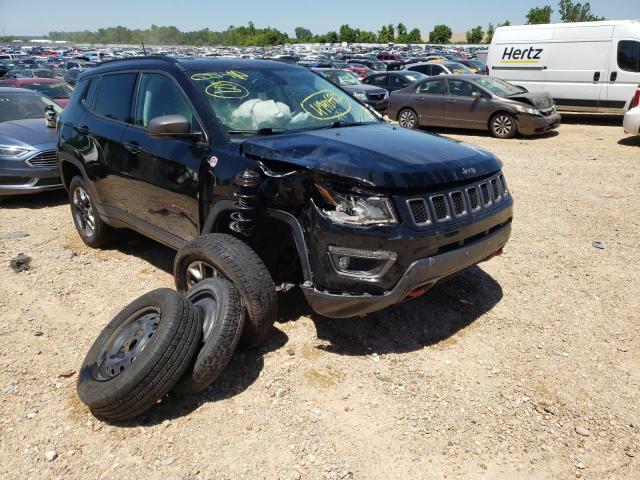 JEEP COMPASS TR 2018 with VIN 3C4NJDDB5JT419259 - Photo from auction