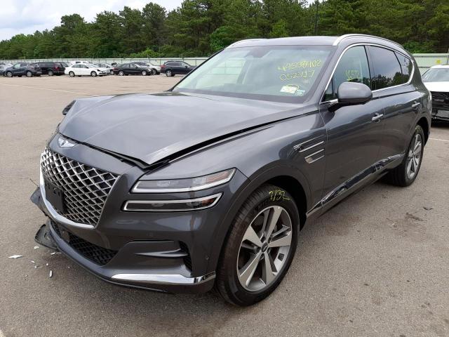 Photo 2 from auction – 2021 GENESIS GV80 BASE with VIN KMUHBDSB8MU052717