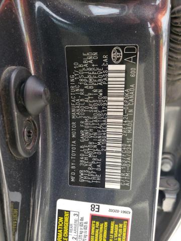 Photo 10 from auction – 2010 TOYOTA COROLLA BA with VIN 2T1BU4EE9AC517958