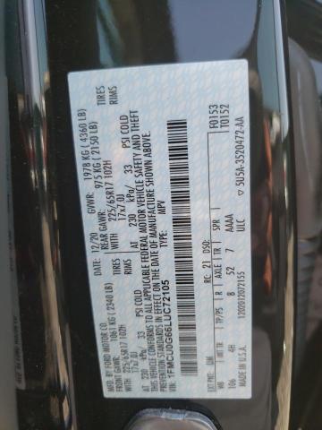 Photo 10 from auction – 2020 FORD ESCAPE SE with VIN 1FMCU0G66LUC72105