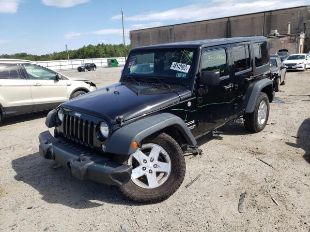Photo 2 from auction – 2014 JEEP WRANGLER U with VIN 1C4BJWDG7EL329252