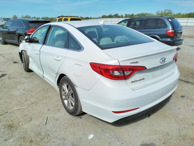 Photo 3 from auction – 2016 HYUNDAI SONATA SE with VIN 5NPE24AF5GH298360