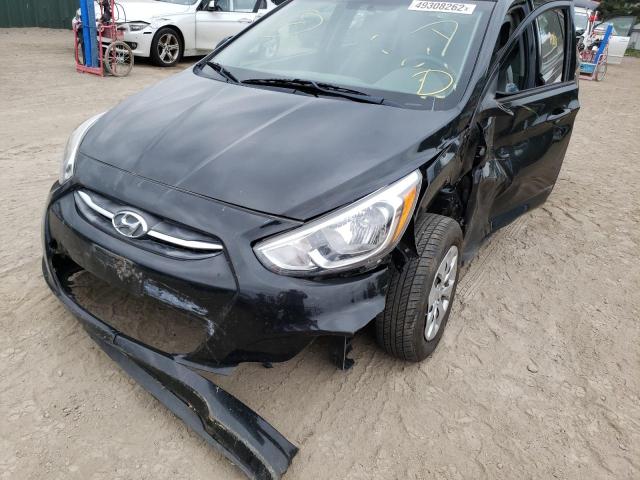 Photo 9 from auction – 2017 HYUNDAI ACCENT SE with VIN KMHCT5AE7HU353962