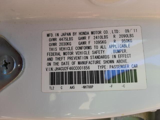Photo 10 from auction – 2012 ACURA TSX with VIN JH4CU2F46CC001856