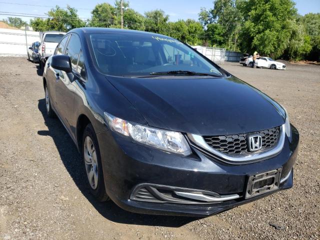 HONDA CIVIC LX 2013 with VIN 2HGFB2F52DH594905 - Photo from auction