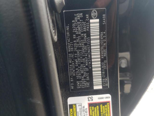 Photo 10 from auction – 2022 TOYOTA CAMRY XSE with VIN 4T1K31AK2NU571555
