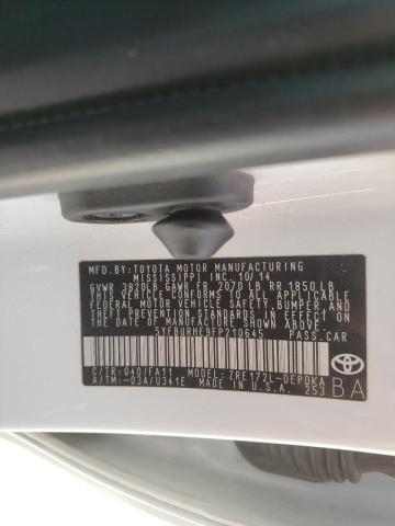 Photo 10 from auction – 2015 TOYOTA COROLLA L with VIN 5YFBURHE9FP210645