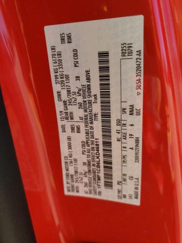 Photo 10 from auction – 2020 FORD F150 with VIN 1FTMF1CB6LKD46811
