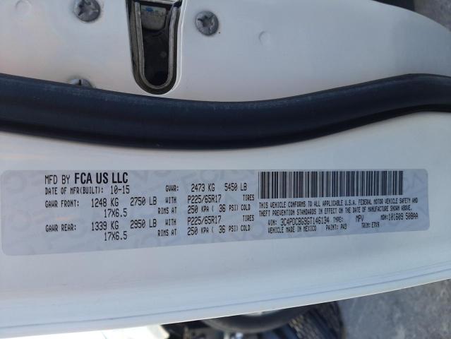 Photo 10 from auction – 2016 DODGE JOURNEY SX with VIN 3C4PDCBG9GT146134