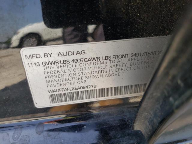 Photo 10 from auction – 2014 AUDI A4 PREMIUM with VIN WAUFFAFLXEA084276