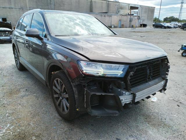 AUDI Q7 PREMIUM 2017 with VIN WA1LAAF76HD058620 - Photo from auction