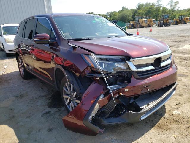 Photo 1 from auction – 2020 HONDA PILOT EXL with VIN 5FNYF5H57LB018158