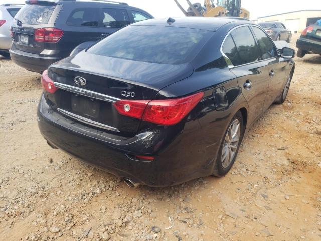 Photo 4 from auction – 2014 INFINITI Q50 BASE with VIN JN1BV7AP1EM681125