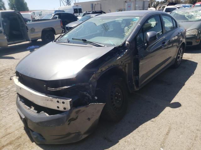 Photo 2 from auction – 2012 HONDA CIVIC LX with VIN 19XFB2F54CE345059