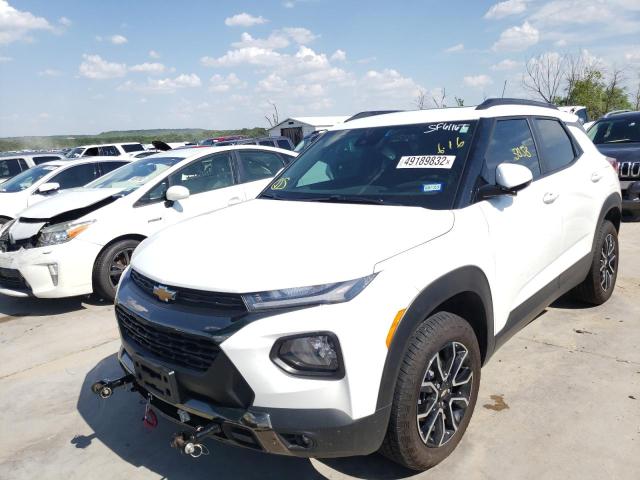 Photo 2 from auction – 2022 CHEVROLET TRAILBLAZE with VIN KL79MSSL1NB017395