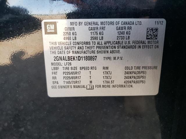 Photo 10 from auction – 2013 CHEVROLET EQUINOX LS with VIN 2GNALBEK1D1180897