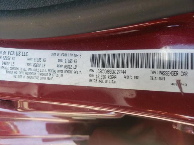 Photo 10 from auction – 2016 CHRYSLER 200 LIMITE with VIN 1C3CCCAB2GN127744