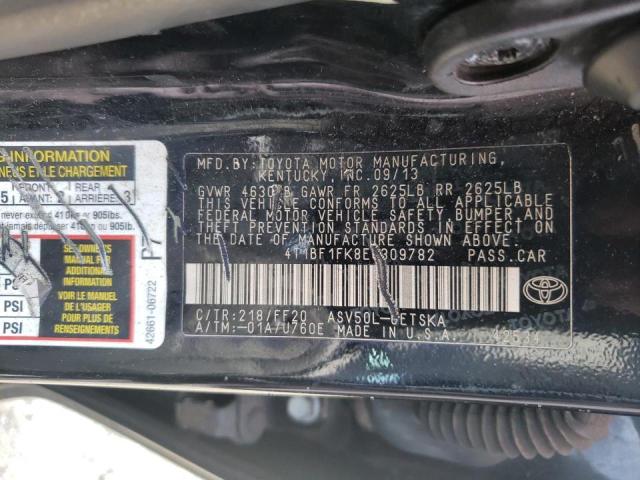 Photo 10 from auction – 2014 TOYOTA CAMRY L with VIN 4T1BF1FK8EU309782