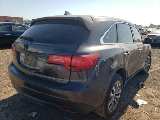 Photo 4 from auction – 2015 ACURA MDX TECHNO with VIN 5FRYD4H63FB017018