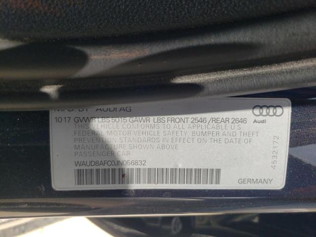 Foto 10 de la subasta – 2018 AUDI A6 PREMIUM con VIN WAUD8AFC0JN056832