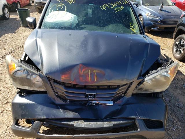Photo 7 from auction – 2010 HONDA ODYSSEY EX with VIN 5FNRL3H71AB029835