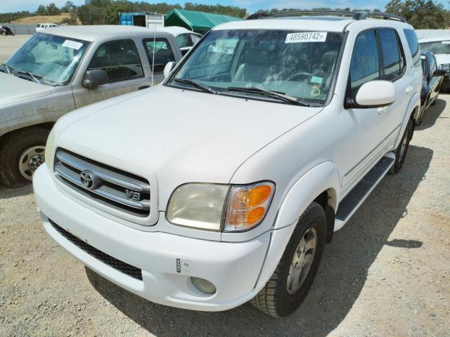 Photo 2 from auction – 2002 TOYOTA SEQUOIA LI with VIN 5TDBT48A32S099448